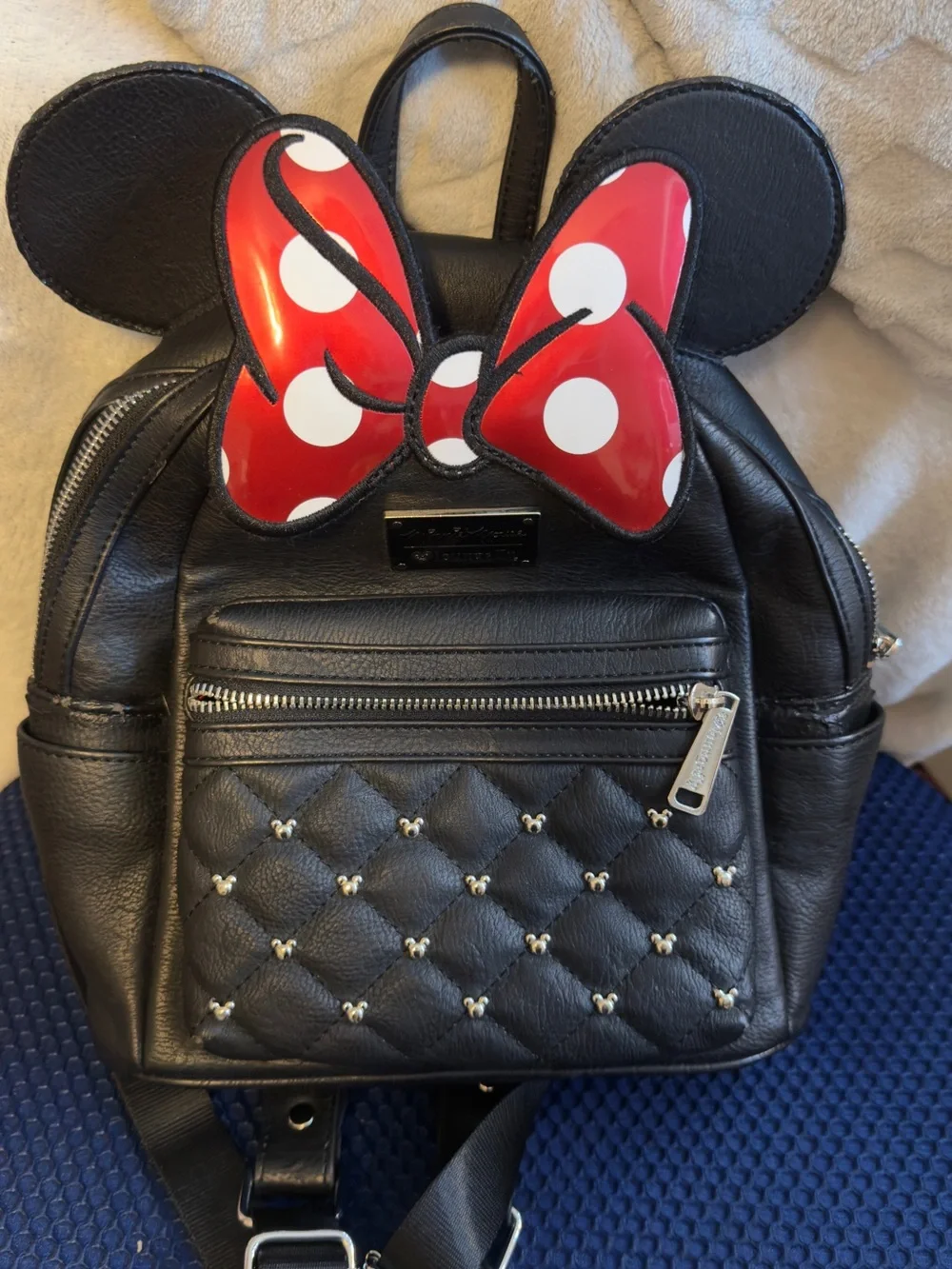 Loungefly Disney Minnie Mouse Bow Ears Mini Backpack